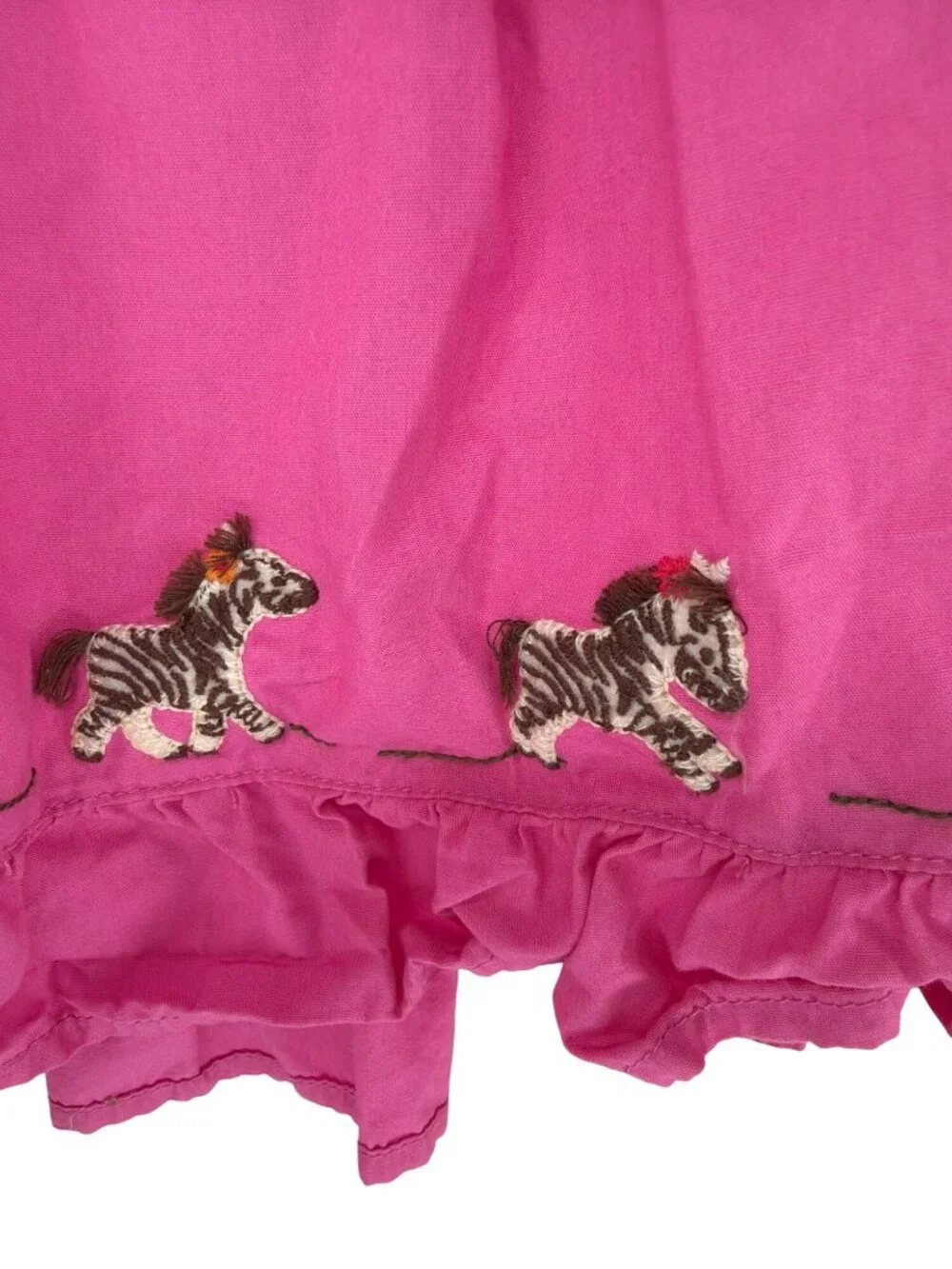Gymboree Vintage Safari Animal Embroidery Dress 18-24 months